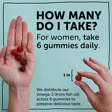 Load image into Gallery viewer, SmartyPants Women's Formula Gummy Multivitamins: Vitamin C, D3, and Zinc for Immunity, Biotin for Hair, Skin & Nails, Omega 3 Fish Oil, CoQ10 for Heart Health, Methyl B12, 180 Count (30 Day Supply)