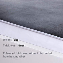 Load image into Gallery viewer, Heated Mattress Pad Underblanket Dual Controller for 2 Users Soft Flannel 10 Heating Levels & 9 Timer Settings Fast Heating, Queen