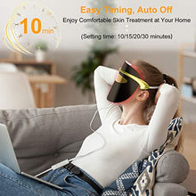 Load image into Gallery viewer, 7 Colors LED Face Mask Light Therapy, LED Light Therapy Mask Facial for Skin Rejuvenation Face Skin Care Mask