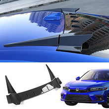 Load image into Gallery viewer, Maxzina Fit Honda Civic Sedan Rear Window Roof Spoiler Rear Spoiler Wing Lip for 2022 Honda Civic Sedan Accessories (Glossy Carbon Fiber Pattern)