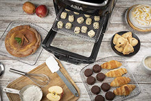 Load image into Gallery viewer, Aria 10 Qt. Touchscreen Air Fryer Oven with Premium Accessory Set and Recipe Book, Black