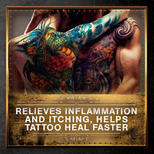 Load image into Gallery viewer, Premium Tattoo Aftercare Healing Balm Ointment - Ink Scribd - Relieves Itching, Soothes, Heals - Tattoo Intensifying Cream with All Natural and Anti-inflammatory Herbal Ingredients - Tattoo Care (2oz)