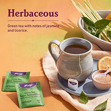Load image into Gallery viewer, Yogi Tea - Green Tea Super Antioxidant (6 Pack) - Supports Overall Health with Licorice Root, Lemongrass, and Jasmine - Contains Caffeine - 96 Organic Green Tea Bags