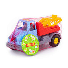 Load image into Gallery viewer, Tow Truck Toys for Boys - Car Carrier Truck Toy - Construction Vehicle Toys for Toddlers by POLESIE -Blue/Red