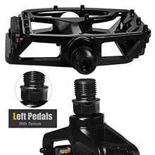 Load image into Gallery viewer, XQXA Mountain Bike Pedals, 1 Pair Road Bike Pedals Universal 9/16-inch Lightweight Non-Slip Aluminum Platform Pedal Ultra Sealed Bearing for Road Mountain BMX MTB Bicycle