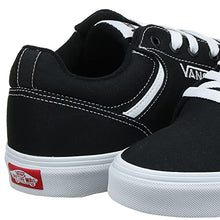 Load image into Gallery viewer, Vans Men's Seldan Sneaker, Black Canvas Black White 187, 11