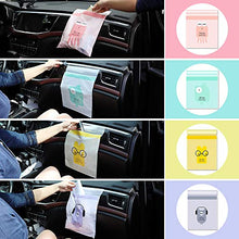 Load image into Gallery viewer, 60PCS Easy Stick-On Disposable Car Trash Bag, Leakproof Vomit Bag, Beautiful Kitchen Storage Bag, Durable, Suitable for Cars, Kitchens, Bedrooms, Study Rooms, Travel, Camping, Office Spaces