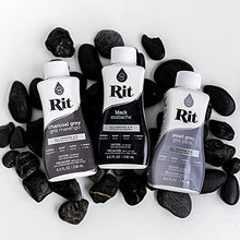 Load image into Gallery viewer, Rit Dye 43327 Purpose Liquid Dye, Black, 8 Fl Oz