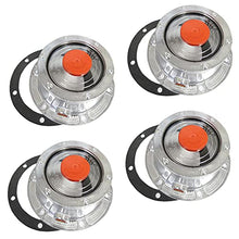Load image into Gallery viewer, 4 Pack of TORQUE 343-4009 Aluminum Hub Cap for Trailer Axle (Replaces Stemco 343-4009) (4 x TR3434009)