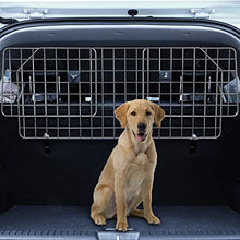 Load image into Gallery viewer, Adakiit Dog Barrier for SUV Car & Vehicles, Adjustable Pet Barrier Car Gate Universal Fit Wire Mesh Dog Car Guard - Car Divider for Dogs Pets SUVs