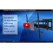 Load image into Gallery viewer, Full Motion TV Wall Mount with 32 inch Long Extension for 42 to 80 inch TVs