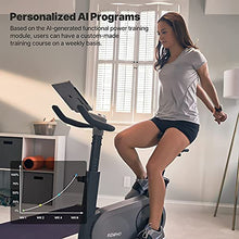 Load image into Gallery viewer, RENPHO AI Smart Exercise Bike Indoor Cycling Bike with Auto Resistance, FTP Power Training Stationary Bike for Home Gym, Bluetooth Connected Fitness Upright Bike Compatible with Zwift Peloton APP