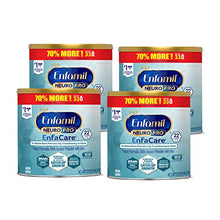 Load image into Gallery viewer, Enfamil NeuroPro EnfaCare High Cal Premature Baby Formula with Iron, Brain-building DHA, Vitamins & Minerals for Immune Health, 23 Oz, Pack of 4