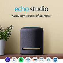 Load image into Gallery viewer, Echo Studio - High-fidelity smart speaker with 3D audio and Alexa