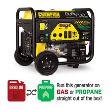 Load image into Gallery viewer, Champion 8000-Watt Dual Fuel Portable Generator with Electric Start