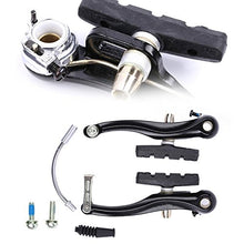 Load image into Gallery viewer, Bike Brakes Mountain Bike V Brakes Set Replacement Fit for Most Bicycle, Road Bike, MTB, BMX (Aluminum Alloy, 1 Pair)