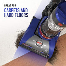 Load image into Gallery viewer, Hoover UH71250 WindTunnel 2 Whole House Rewind Corded Bagless Upright Vacuum Cleaner with HEPA Media Filtration, Blue