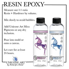 Load image into Gallery viewer, Unicone Art Epoxy Resin Kit, Crystal Clear, High Gloss, Odor Free, Premium Quality, Easy 1:1 Mixing, Jewelry Making, Casting Resin, Art Resin (32 oz. set)