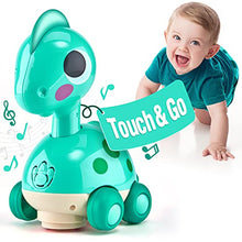 Load image into Gallery viewer, CubicFun Baby Toys 6 to 12 Months Touch & Go Musical Light Baby Crawling Toys, Baby Infant Toys 12-18 Months Tummy Time Toys for 1 Year Old Boy Gifts Girl Toy, Baby Toddler Boy Toys Age 1-2 Baby Gifts