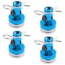 Load image into Gallery viewer, Hobbypark Alloy Magnetic Stealth Invisible Body Post Mount Shell for Drift RC Touring Car (Pack of 4)