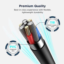 Load image into Gallery viewer, KIWI design Link Cable for Oculus/Meta Quest 2/1, 10 Feet/3m USB C 3.2 Gen1 Cable, Black