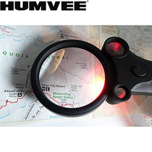 Load image into Gallery viewer, CampCo Humvee Magnifying Map Reader with Red Light and Fire Starter HMV-B-3M
