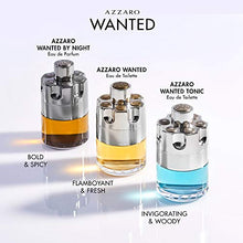 Load image into Gallery viewer, Azzaro Wanted by Night Eau de Parfum for Men - Mens Cologne - 3.4 Fl Oz