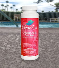 Load image into Gallery viewer, Clear Spa Crystal Shock Oxidizer 2lb with Scum Absorber & Hot Tub Care Guide E-Book