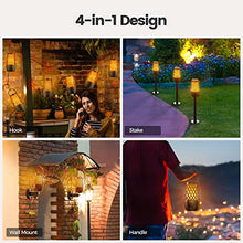 Load image into Gallery viewer, Outdoor Bluetooth Speakers, LED Atmosphere Speaker Portable Waterproof Party Speaker, Sync Up to 100 Speakers, BT5.0 Gift for Patio Garden Home Decorations, Wall Mount&Hook&Stake, 1 Pack