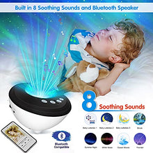 Load image into Gallery viewer, Loycco Galaxy Star Night Light Projector for Bedroom, Aurora Light Projector Compatible with Alexa & Smart APP, White Noise & Bluetooth Speaker Sky Light, Gift for Kids Adults Home Party Ceiling Decor