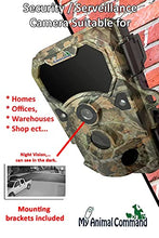 Load image into Gallery viewer, My Animal Command 4k Solar Powered Trail Camera 30MP Ultra HD Native Video Game Time Lapse Cam with Night Vision Motion Activated, IP66 Waterproof Outdoor Deer & Wildlife Hunting Pack Bundle