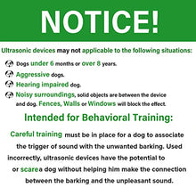 Load image into Gallery viewer, AODA Anti Barking Device,Ultrasonic Dog Barking Control Devices Dog Training Tools, Waterproof Bark Box with 4 Modes and 50 Ft Range, Safe for Human & Dogs