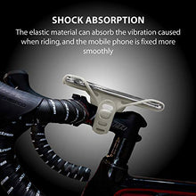 Load image into Gallery viewer, Bone Bike Tie Pro 3 Bicycle Phone Mount, Universal Bike Handlebar Holder (3rd Gen Pro) compatible with iPhone 12 11 Pro Max X 8 Plus, Galaxy S10 S9 S8 Edge Note Series, Fits Phones 5.8" to 7.2" - Grey