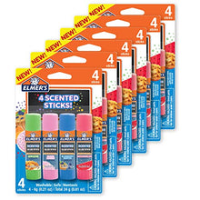 Load image into Gallery viewer, Elmer's Scented Glue Sticks, 6 Grams, Washable, 6 Packs of 4 (24 Total Count)