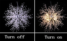Load image into Gallery viewer, GDNS Chandeliers Firework LED Light Stainless Steel Crystal Pendant Lighting Ceiling Light Fixtures Chandeliers Lighting,Dia 23.5 inch
