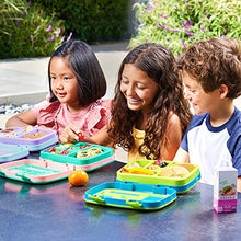 Load image into Gallery viewer, Bentgo Kids Prints (Unicorn) - Leak-Proof, 5-Compartment Bento-Style Kids Lunch Box – Ideal Portion Sizes for Ages 3 to 7 – BPA-Free and Food-Safe Materials