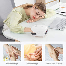 Load image into Gallery viewer, Comfier Wireless Hand Massager with Heat -3 Levels Compression & Heating,Rechargeable Hand Massager Machine for Carpal Tunnel,Ideal Gifts for Women