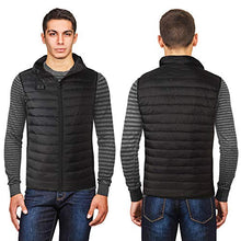 Load image into Gallery viewer, Loowoko Lightweight Heated Vest with 10000mAh Battery Pack, Men&Women Outerwear Vests, Rechargeable Heated Jacket for Winter