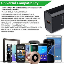 Load image into Gallery viewer, Quick Charge 3.0 Wall Charger, 4Pack 18W 3Amp Fast Charging Block Cube Plug for Samsung Galaxy S22/S21/S21 Ultra/S20 FE Note 20 Ultra A13 A02S A12 A32 A42 A52 A10E A11 A21 A51 S10 S9 S8 S7 Edge S6 J7