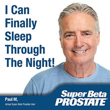 Load image into Gallery viewer, Super Beta Prostate – Over 15 Million Bottles Sold – Urologist Recommended Prostate Supplement for Men - Reduce Bathroom Trips Night, Promote Sleep & Bladder Emptying, Beta Sitosterol (60ct, 1 Bottle)