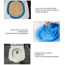 Load image into Gallery viewer, Nareo Cat Toilet Training System Professional Cat Toilet Training Kit Kitty Urinal Seat Toilet Trainer