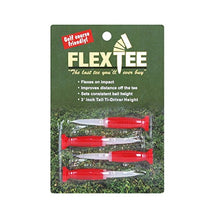 Load image into Gallery viewer, TourGear/Hireko FlexTee Flexible Golf Tees (4 Pack), 3" (product packaging may vary)