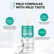 Load image into Gallery viewer, 2Pcs Toothpaste Cleansing Foam, 60ml Baking Soda Toothpaste, Intensive Stain Removal Toothpaste, Travel Friendly, Easy to Use, Oral Care-Toothpaste Replacement, Ultra-fine Mousse Foam(2PCs)