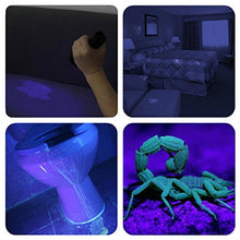 Load image into Gallery viewer, Vansky Flashlight Black Light 51 LED Blacklight Detector for Dog/Cat Urine,Dry Stains,Bed Bug, Matching with Pet Odor Eliminatornator, Eliminator, uv-2