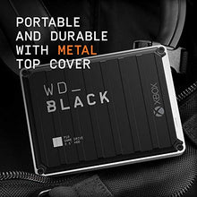 Load image into Gallery viewer, WD_Black 5TB P10 Game Drive for Xbox One, Portable External Hard Drive with 2-Month Xbox Game Pass - WDBA5G0050BBK-WESN