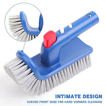 Load image into Gallery viewer, Pool Brush for Step & Corner, Rotatable Hand Scrub Brush, for Spa, Bathroom, Floor, Hot Tub, Kitchen,Pool Waterline, Sepetrel