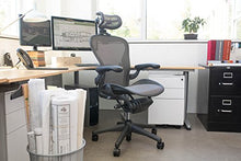 Load image into Gallery viewer, The Original Headrest for The Herman Miller Aeron Chair H3 Lead | Colors and Mesh Match Classic Aeron Chair 2016 and Earlier Models | Headrest ONLY - Chair Not Included