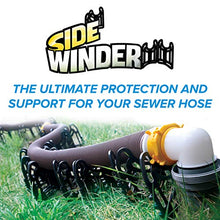 Load image into Gallery viewer, Camco 20 Ft (43051) Sidewinder RV Sewer Hose Support, Made From Sturdy Lightweight Plastic, Won't Creep Closed, Holds Hoses in Place - No Need for Straps