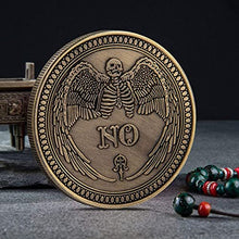 Load image into Gallery viewer, TOYSDONE Yes No Decision Maker Coin - Souvenir Coins - Yes No Coin - The Decision Coin - Metal Coins Collection - Decision Maker Coins - Double Sided Coin - Lucky Coin - Choice Coin - Collectors Coin