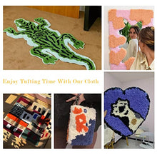 Load image into Gallery viewer, Primary Tufting Cloth with Marked Lines,Rug Backing Fabric,Monks Cloth for Cut/Loop Pile Tufting Gun, Punch Needle (82.7x39.4in)